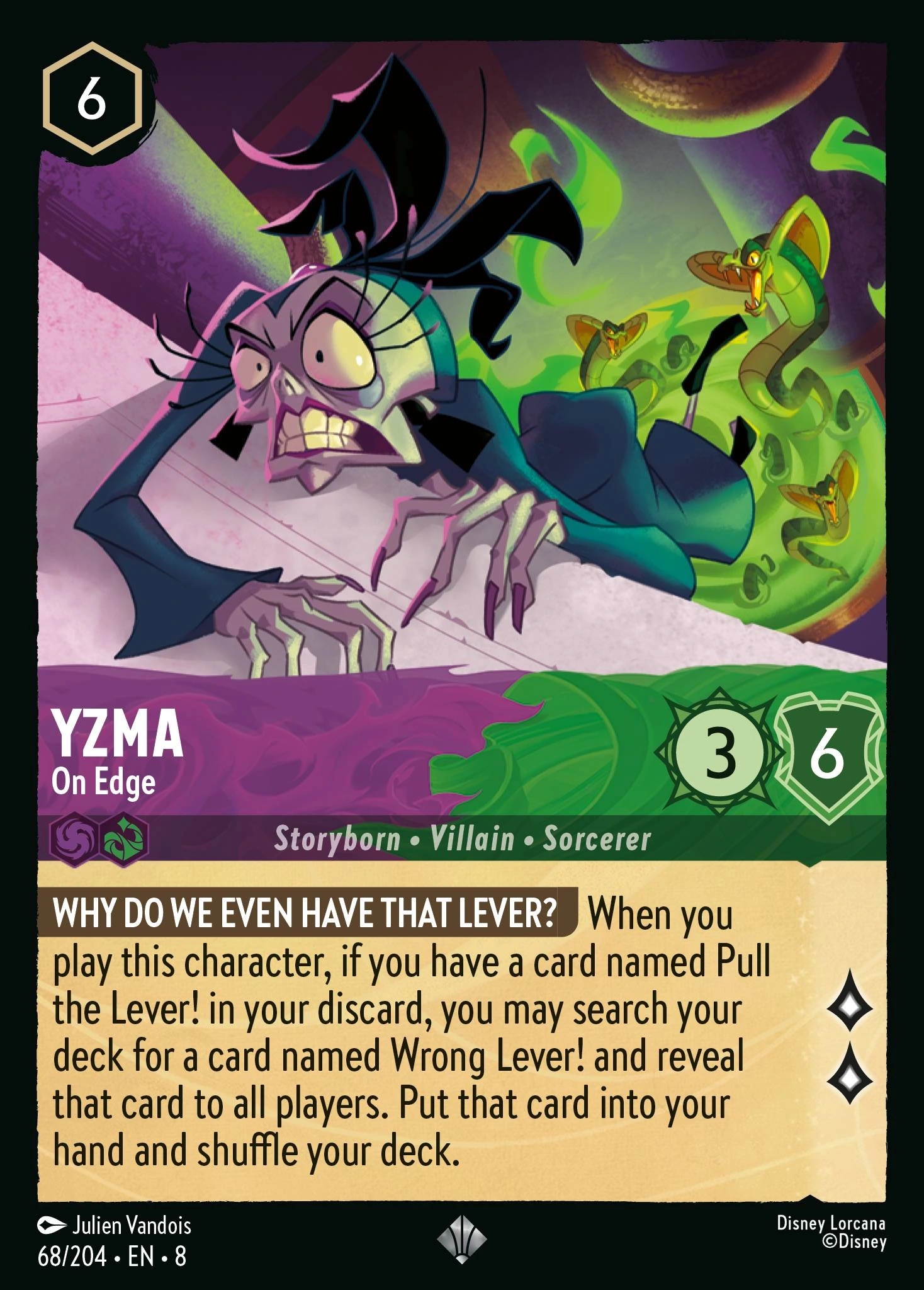 Yzma - On Edge