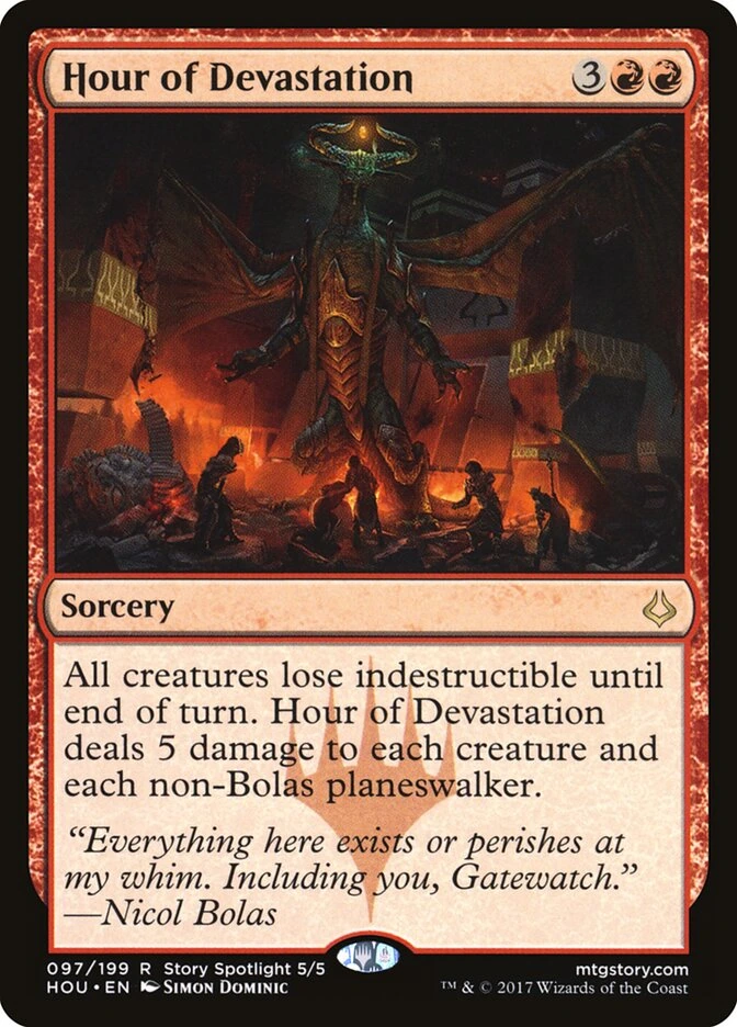 Hour of Devastation Booster