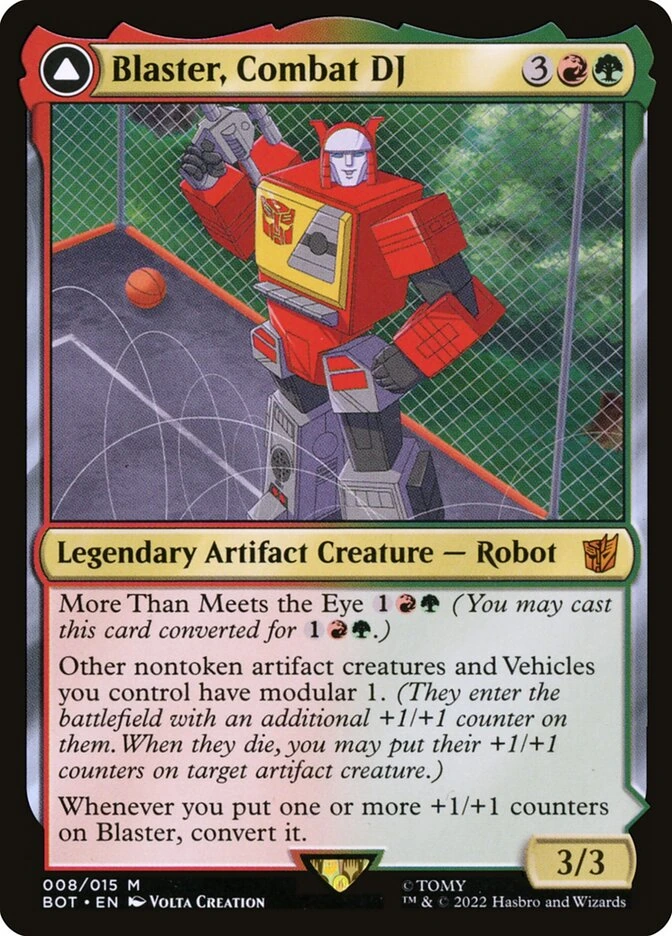Blaster, Combat DJ // Blaster, Morale Booster (V.1)