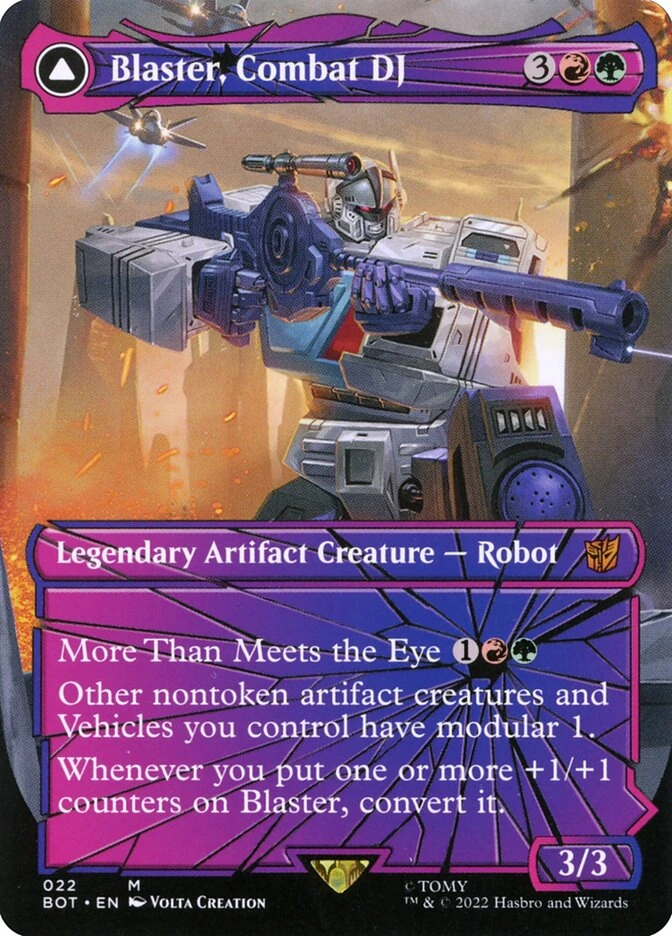 Blaster, Combat DJ // Blaster, Morale Booster (V.2)