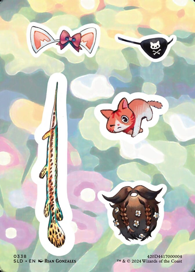 "Pick 'Em and Stick 'Em" Sticker Sheet 4