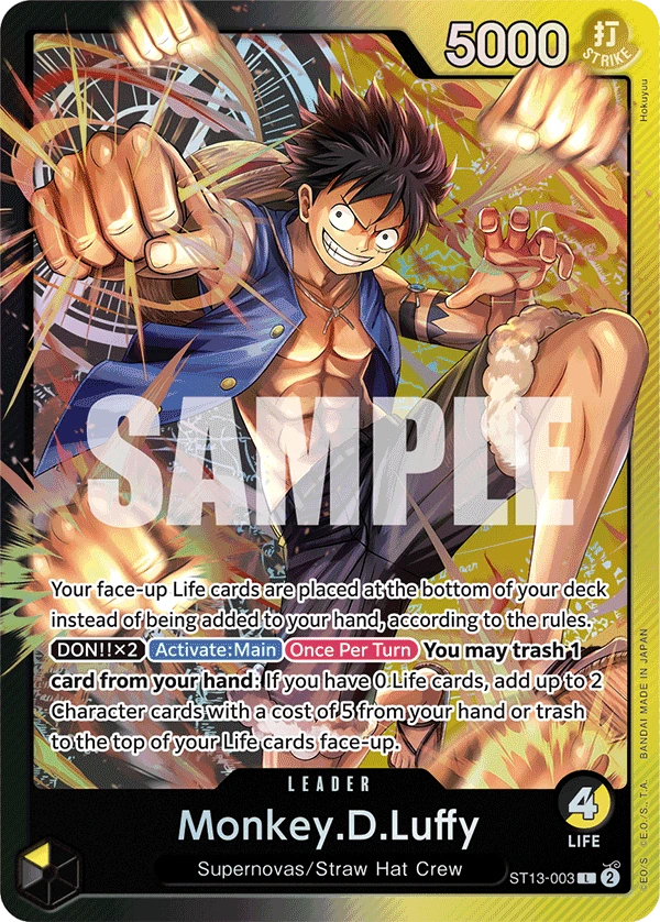 Monkey.D.Luffy (ST13-003) (V.3)