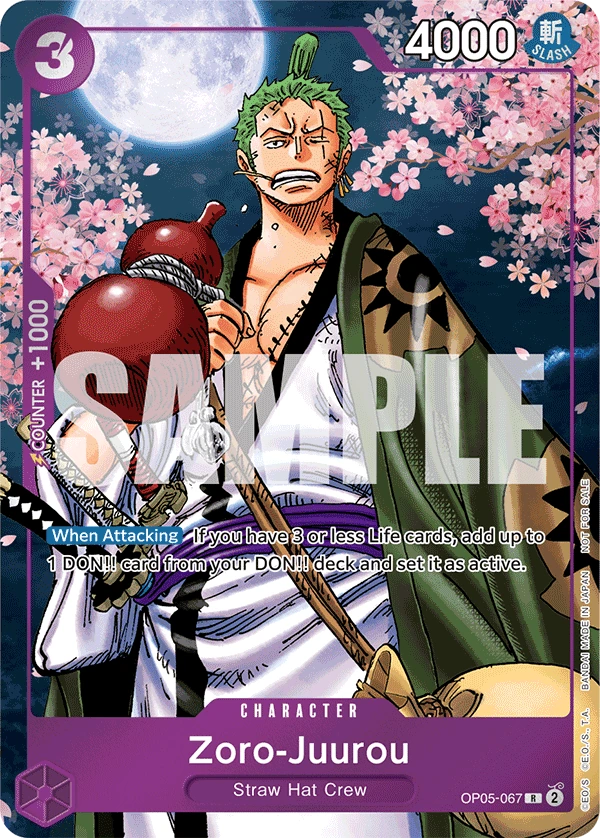 Zoro-Juurou (OP05-067) (V.2)