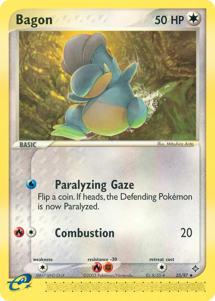 Bagon (Paralyzing Gaze)
