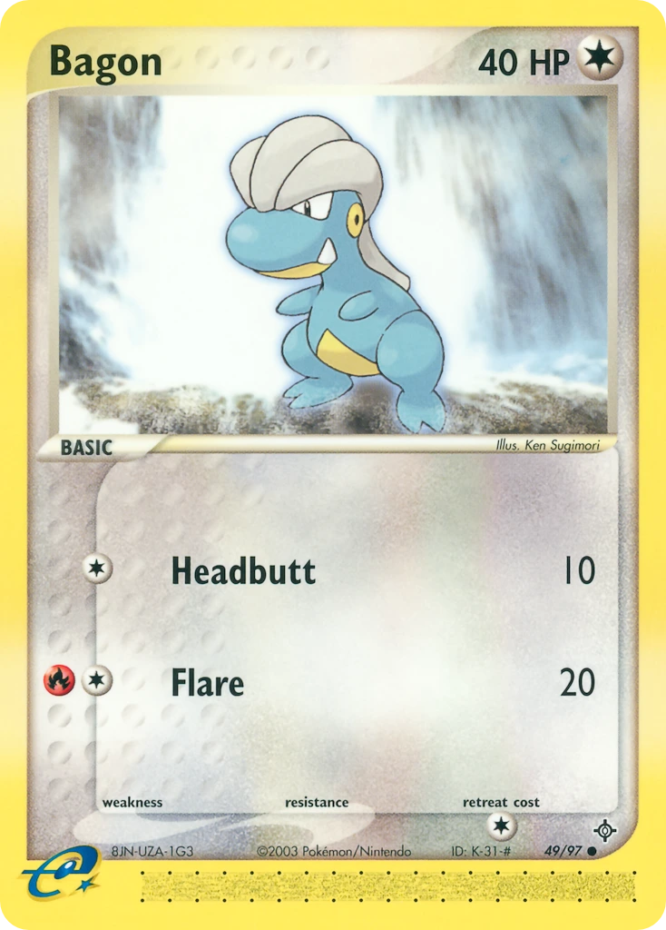 Bagon (Headbutt)