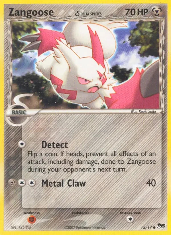 Zangoose δ Delta Species