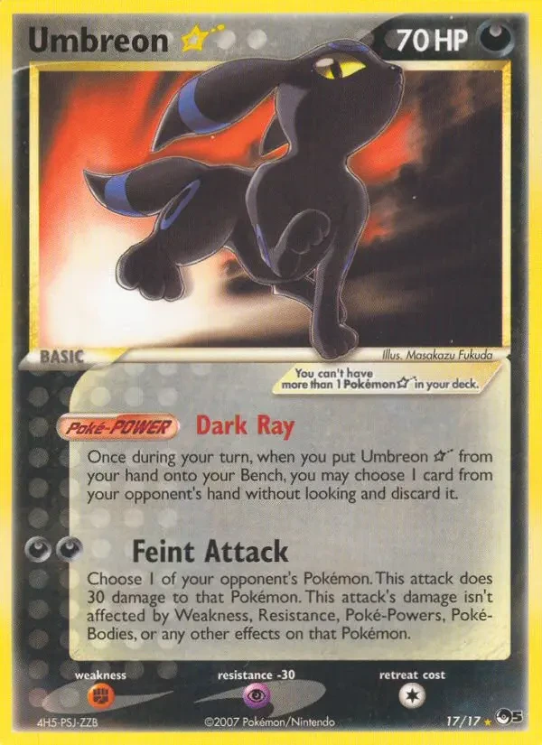 Umbreon Gold Star