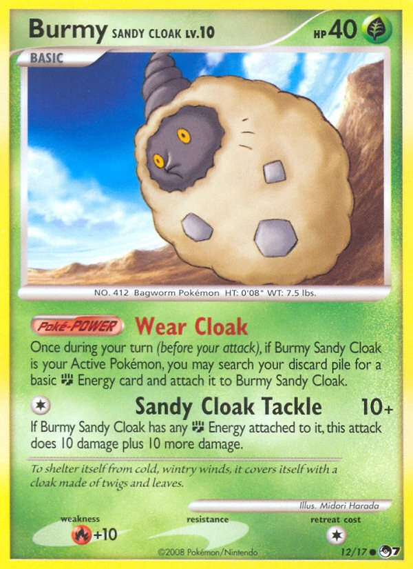 Burmy Sandy Cloak Lv.12