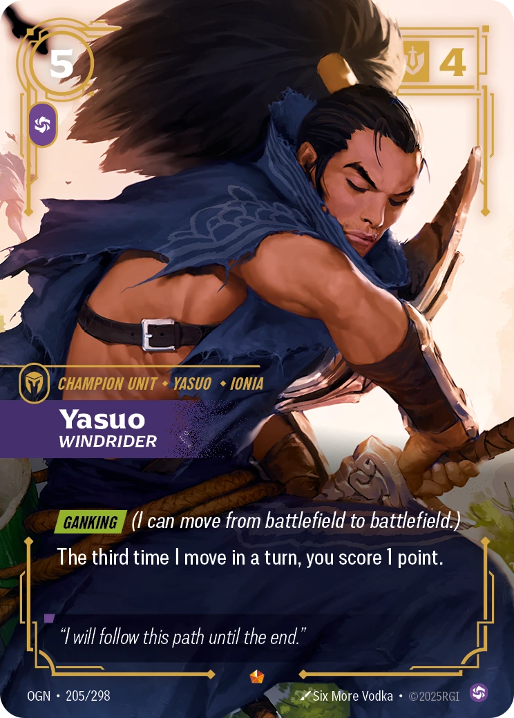 Yasuo, Windrider (V.1 - Epic)