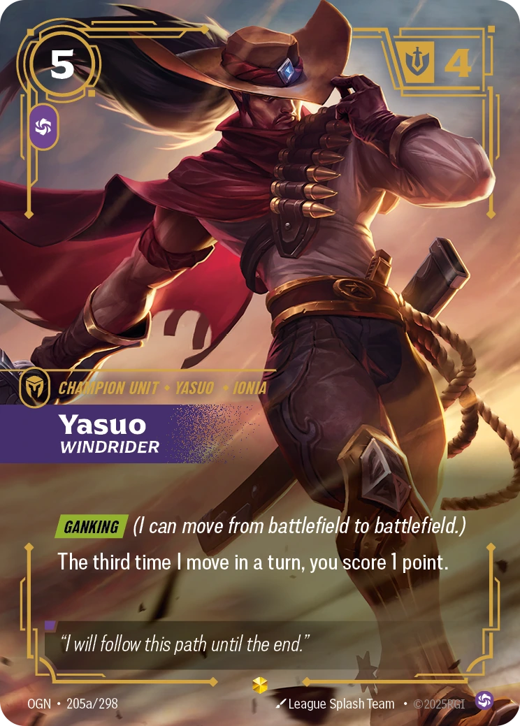 Yasuo, Windrider (V.2 - Showcase)