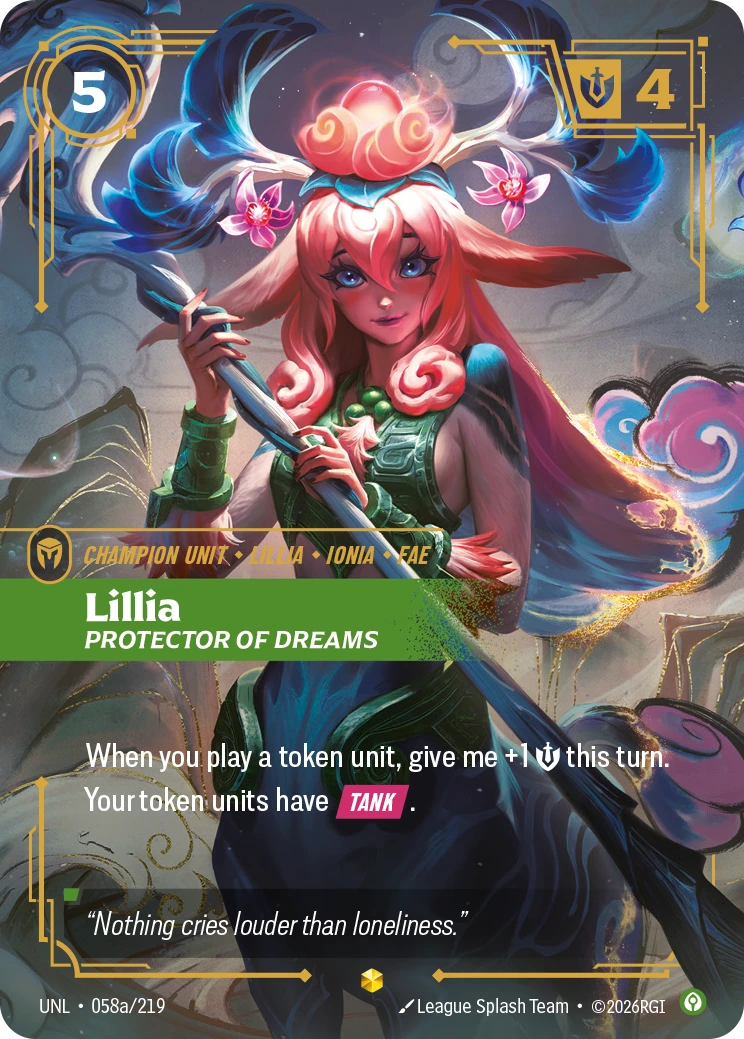 Lillia, Protector of Dreams (V.2 - Showcase)
