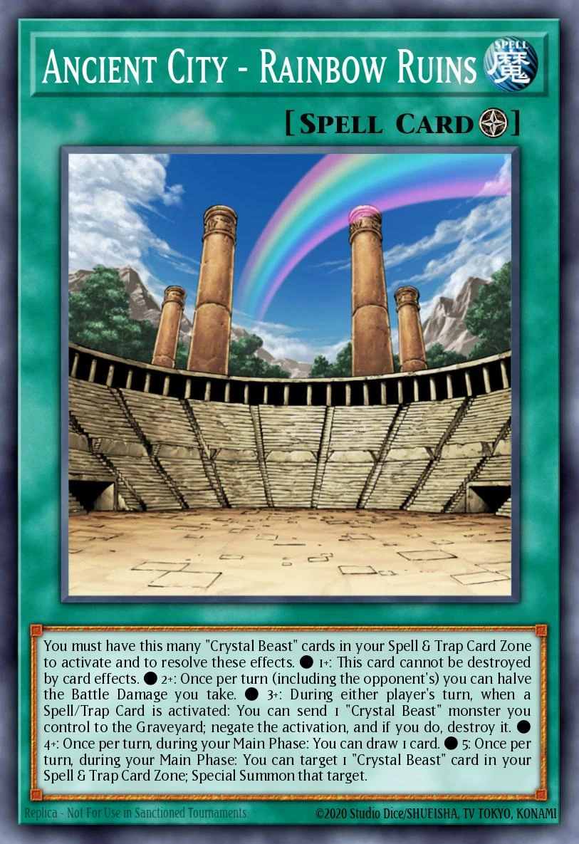 Ancient City - Rainbow Ruins (V.1 - Rare)