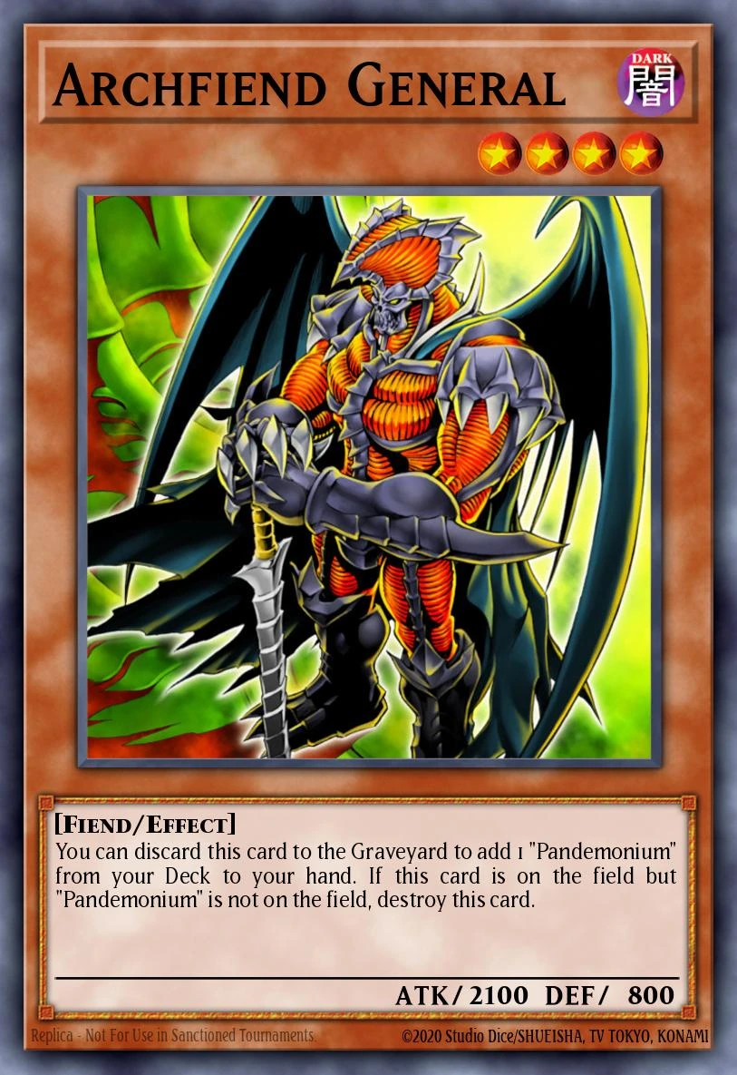 Archfiend General (V.1 - Rare)