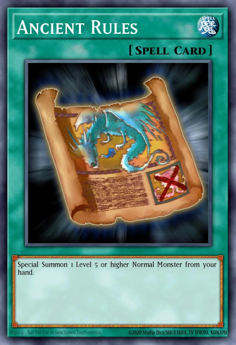 Ancient Rules (V.2 - Ultimate Rare)