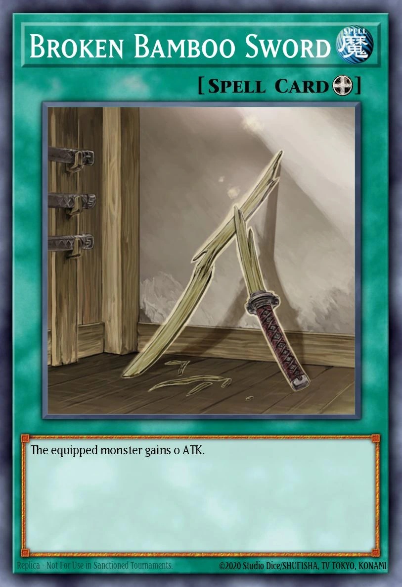 Broken Bamboo Sword