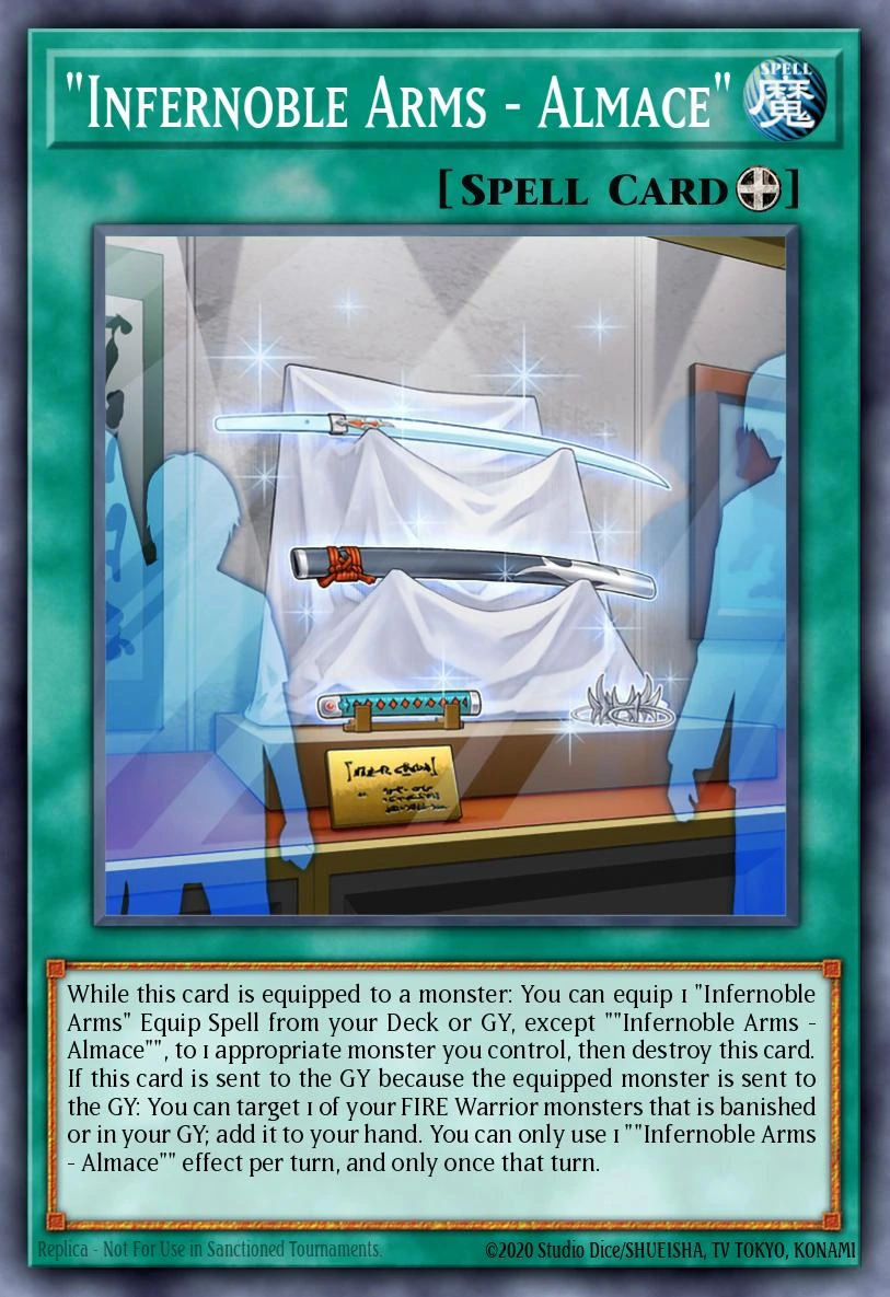 "Infernoble Arms - Almace" (V.1 - Ultra Rare)
