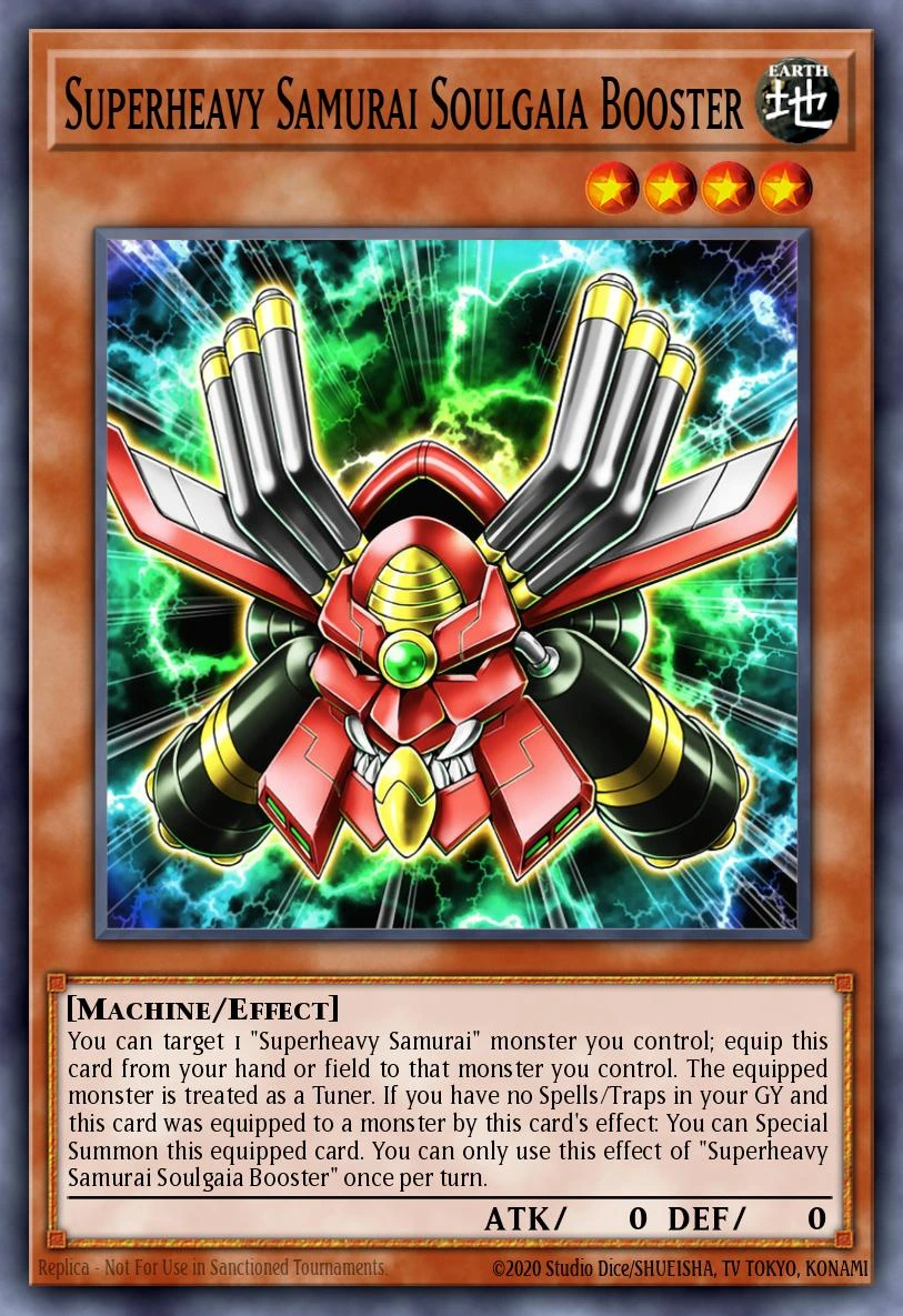 Superheavy Samurai Soulgaia Booster