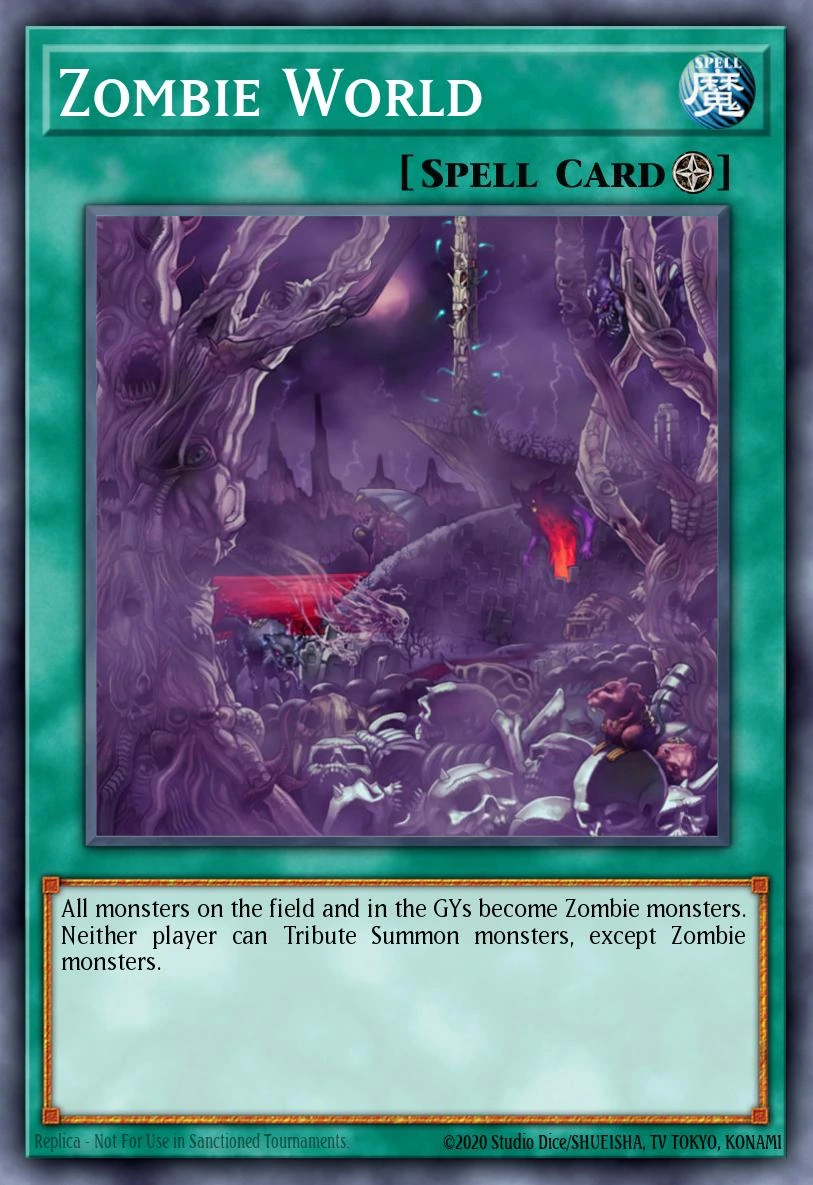Zombie World (V.1 - Platinum Secret Rare)