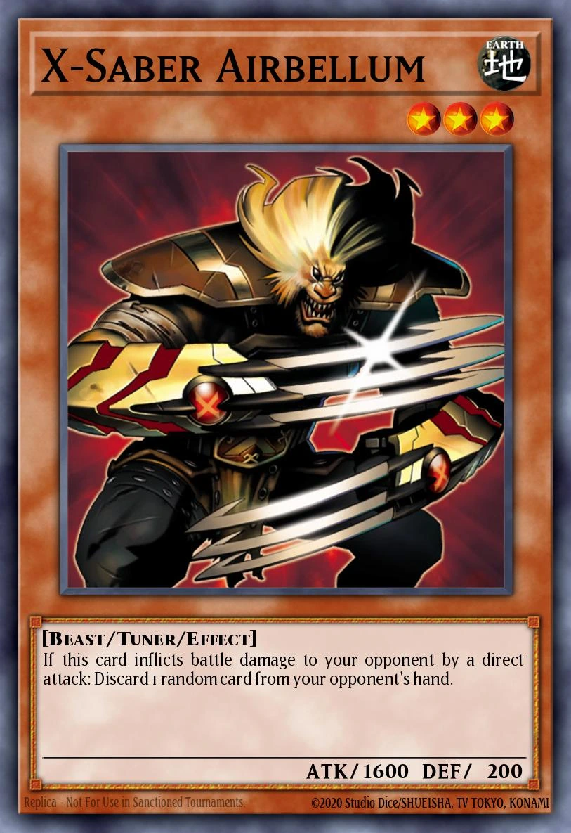 X-Saber Airbellum (V.1 - Platinum Secret Rare)