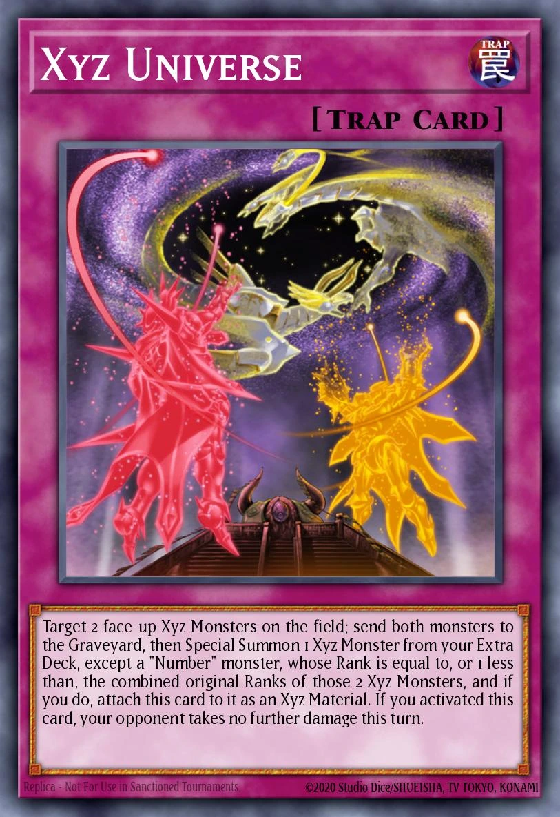 Xyz Universe (V.1 - Platinum Secret Rare)